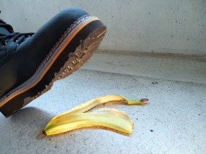 Slip on Banana Peal